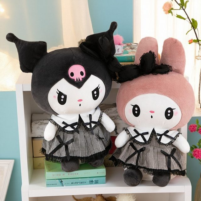 Coolomi Doll Lolita Kuromi Doll Melody Doll Girl's Bedside Rag Doll Holiday Gift