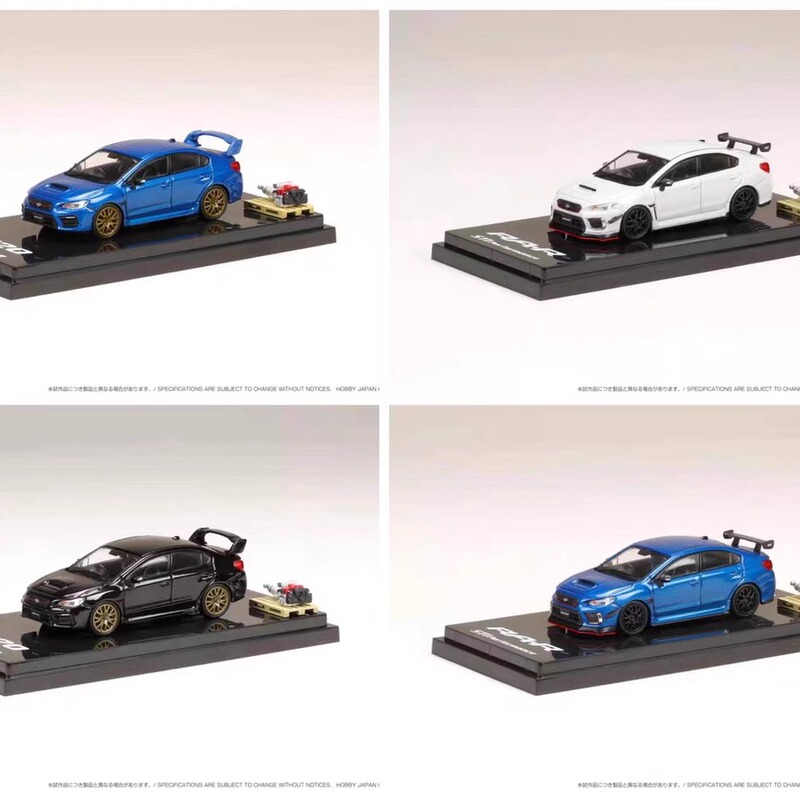 Hobby Japan's New Product Hj 1:64 Subaru Impreza Wrx Sti Ra-R Engine Ej20 Car Model
