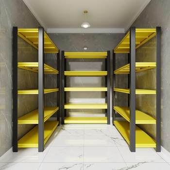 Household shelf storage rack floor-standing multi-layer storage rack warehouse basement storage rack balcony garage corner