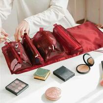 4PCS In 1 Travel Separable Cosmetic Bag Women Make Up