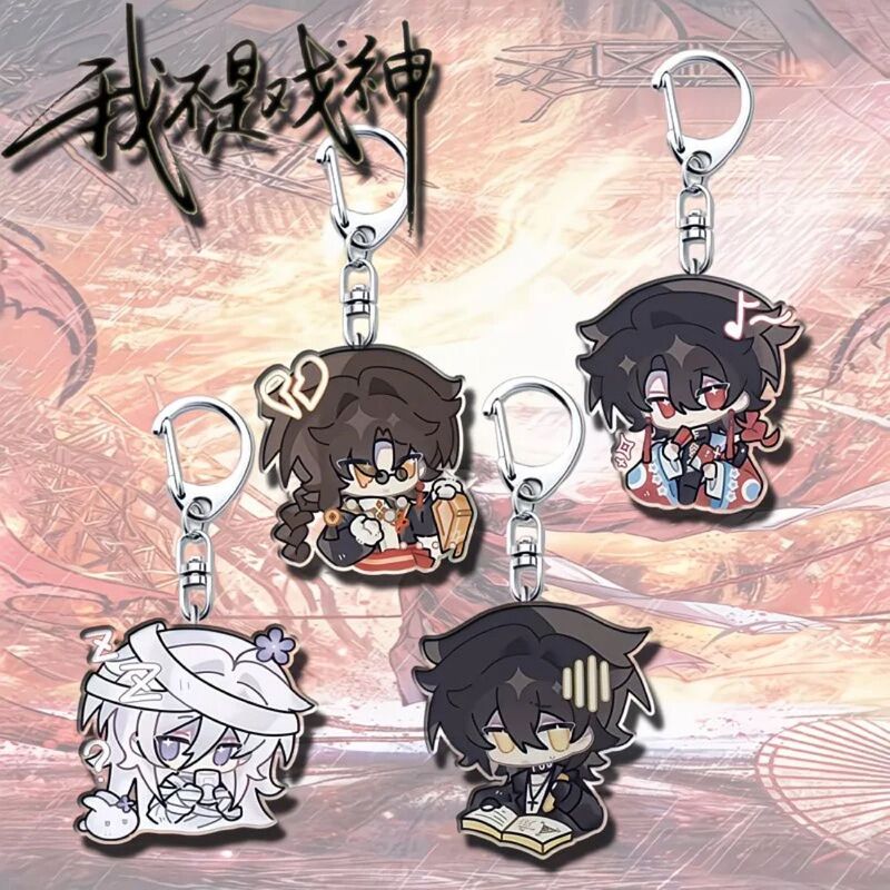 I Am Not a Fan of the Show, but I Like the Cute Acrylic Keychain of Chen Lingjian from the Show, a Creative Gift for Students to Hang on Their Backpacks