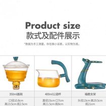 Factory magnetic tea set lazy teapot fully automatic tea maker hospitality home magnetic tea pot tea maker tea cup tea set