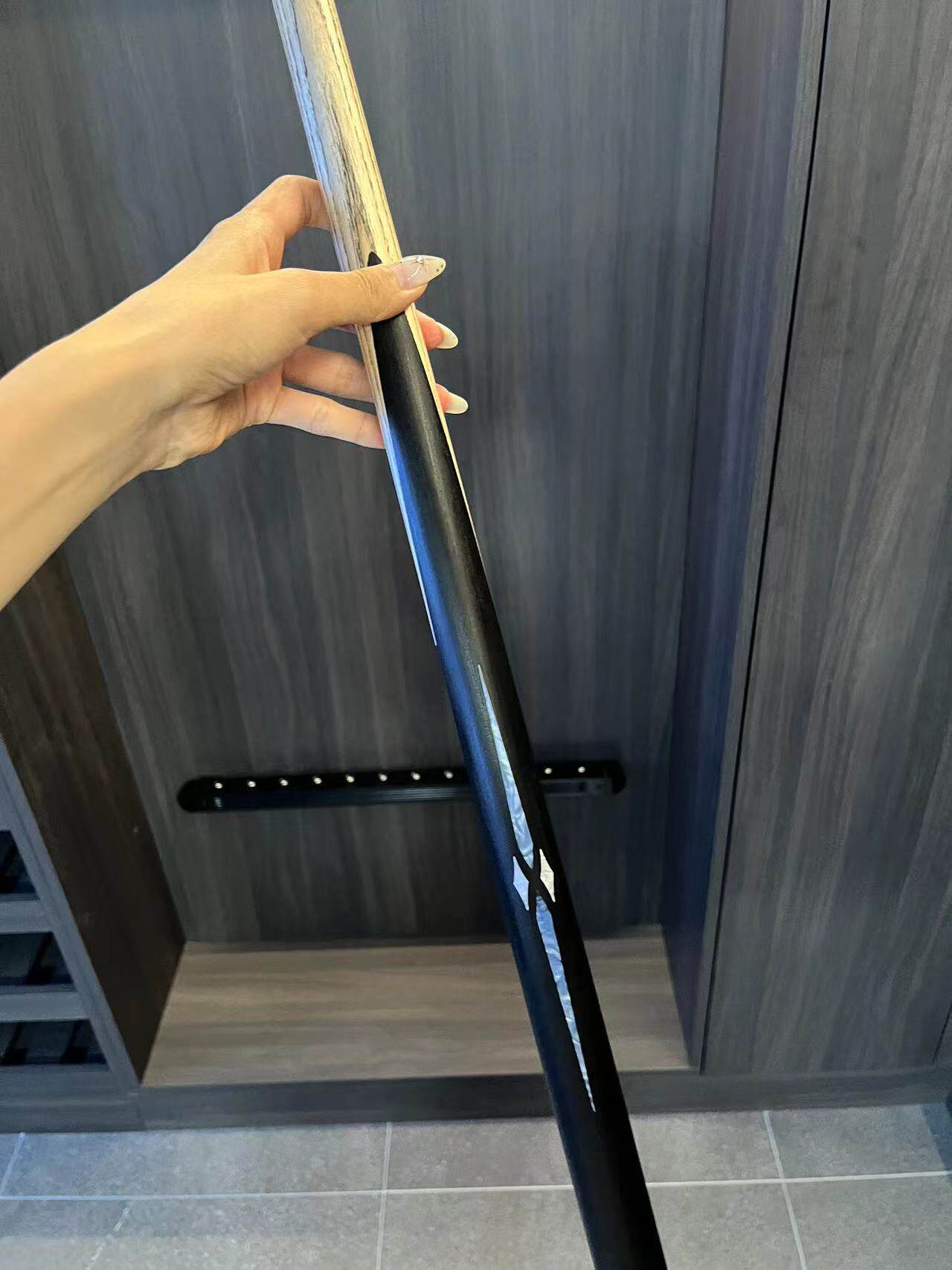 Ручка кий Общественный полюс этаж маленькая голова Полигональная комната мозаика модель восемь кий 