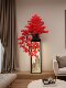 Artificial Welcoming Pine Tree Green Plant Decoration for Living Room, Hotel, Clubhouse, Lobby, Entrance, Large Floor-Standing Ornament