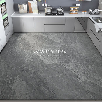 New rubber kitchen special floor mats, anti-fouling and water-absorbent mats, household stain-resistant carpets, scrubbable anti-slip mats