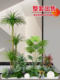 Simulated Green Plant Combination Indoor Landscaping Space under Stairs Shopping Mall Artificial Trees Simulated Trees Landscape Plants Landscaping Decoration