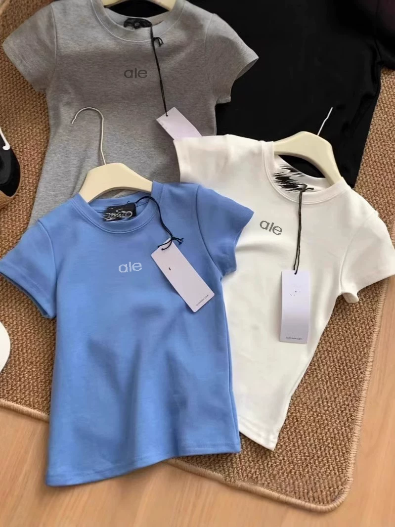 Летняя спортивная футболка для йоги, (Physicals), slim fit