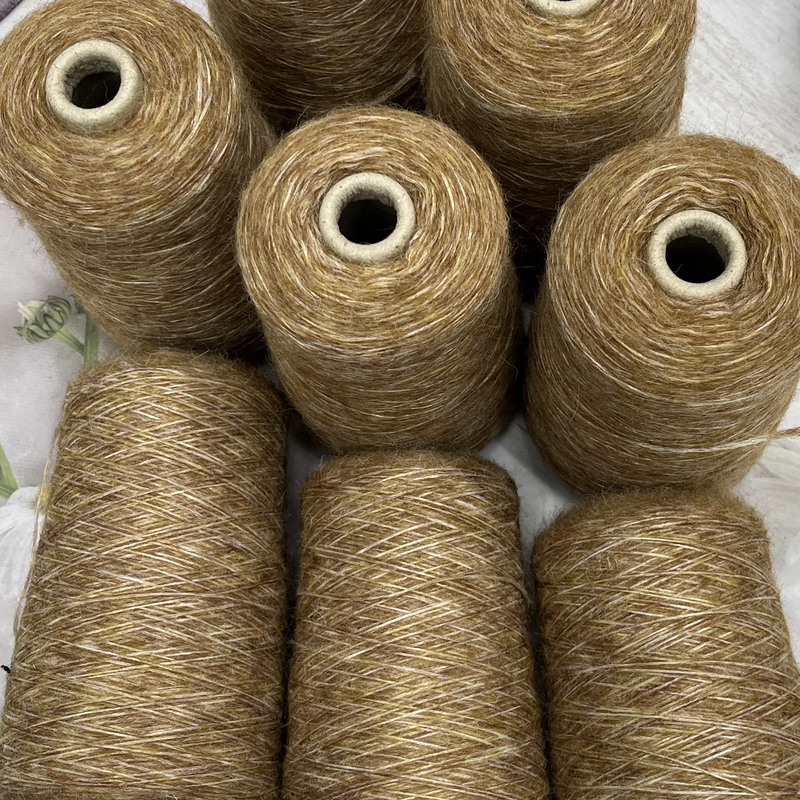 Welfare Benefits^Italian Iridescent Alpaca Wool Yarn 72% Alpaca. Warm and Comfortable, Does Not Irritate the Skin