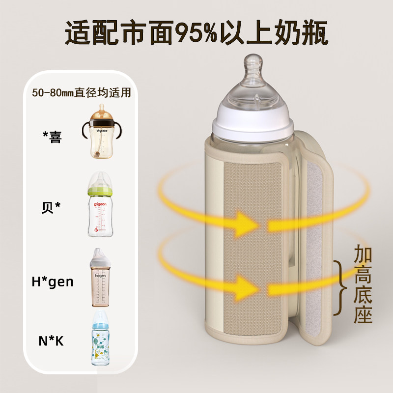 [Exclusive for Good Product Experiences] Finemeng Fast Charging Wireless Baby Bottle Warmer Cover