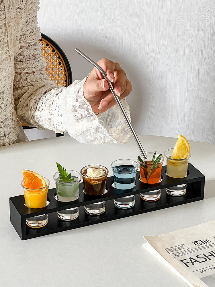 Bullet Cup, Liquor Cup, Shot Glass, One-Shot Glass, B52 Cocktail Glass Holder, Shot Glass Set, Bar Glass