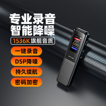 Recording Pen, Small Portable Device, Professional High-Definition Noise Reduction Recording Tool, Portable, Can Convert Text, Conference, Ultra-Long Standby