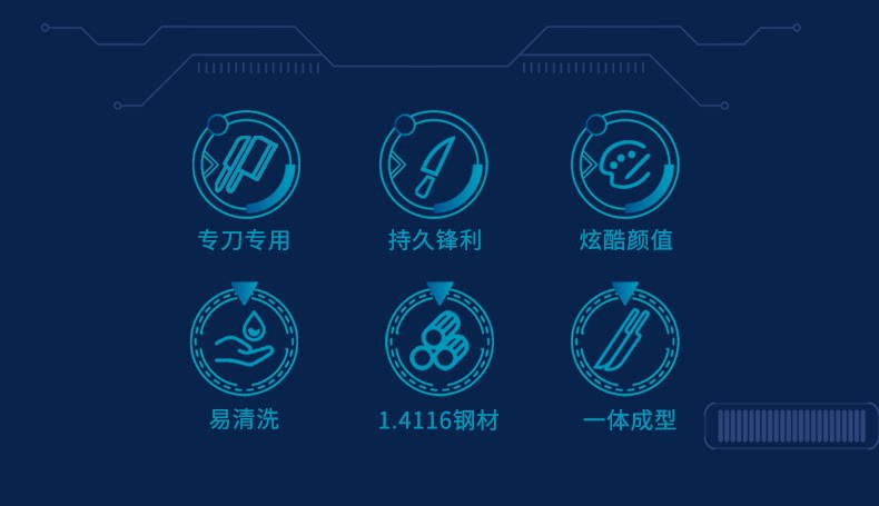 安享好物 安享B级砍骨刀-朗马斩骨刀  