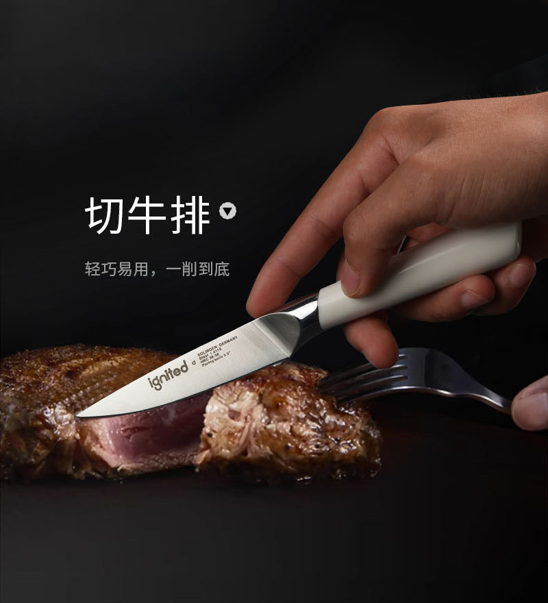 安享好物 安享B级水果刀-朗马轻奢 高端水果刀  