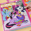 My Little Pony Magnetic Puzzle for Children Aged 3 to 6, Magnetic Flat Puzzle for Girls, Toddler Educational Baby Early Learning Toy
