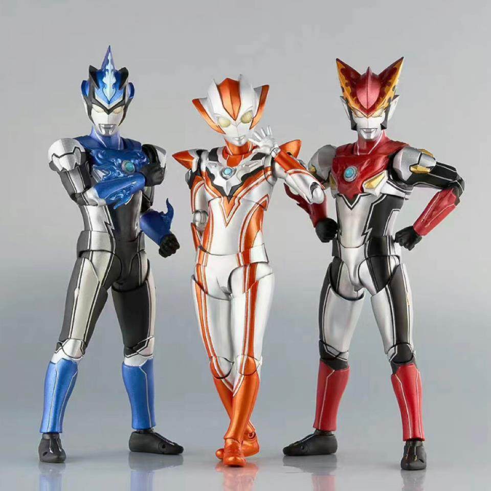 Shf Grecoio Ultraman Figure with Movable Joints, Zero, Calmila, Children's Toy, Doll Model, Ornament