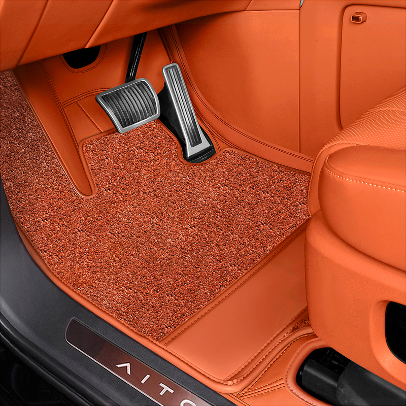 Suitable for Wunjie M9 M8 M7 M6 Floor Mats, Genuine Leather 2026 New Model, Fully Enclosed Six-Seater Car M5 Starry Sky Carpet