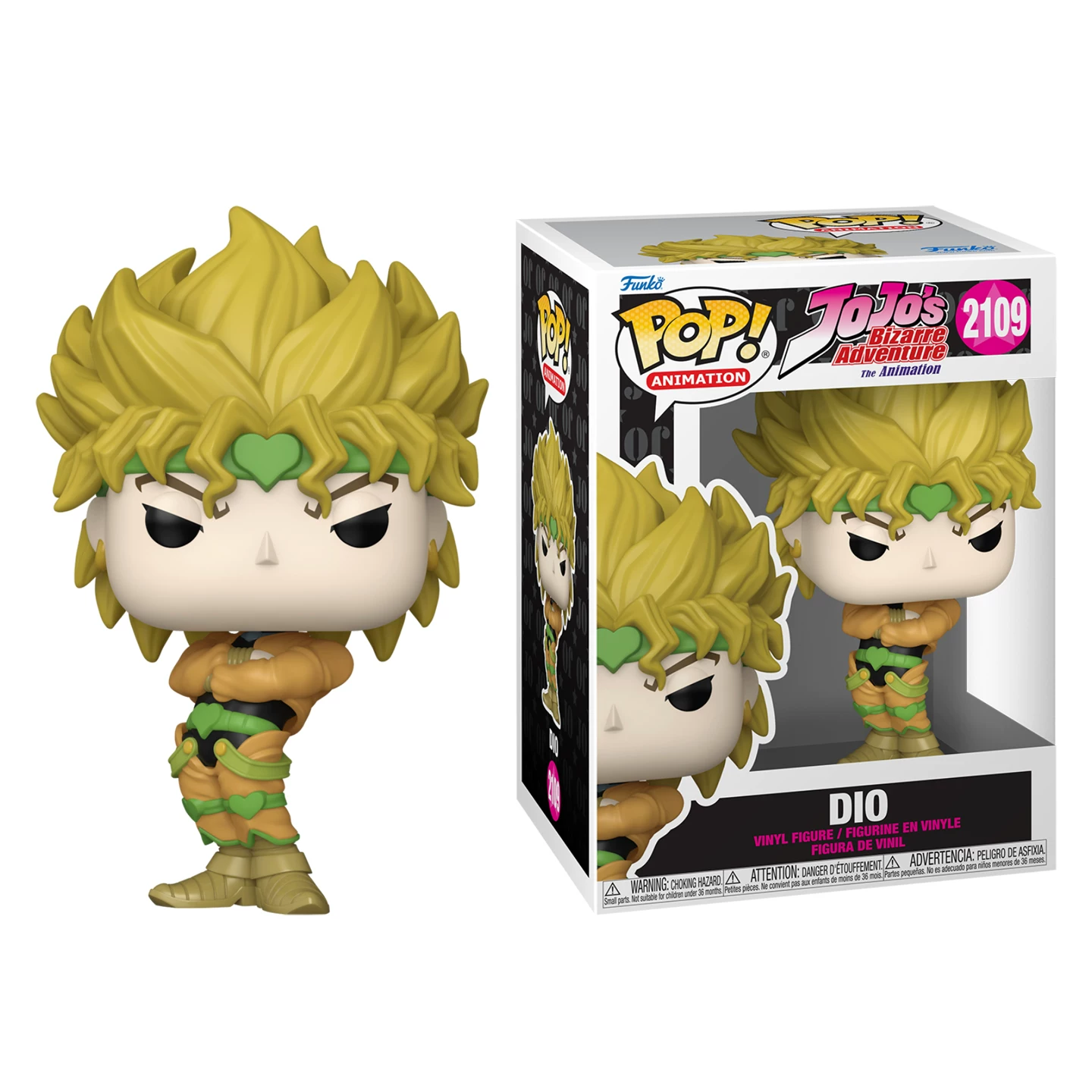 Funko Japanese comic JOJO's Bizarre Adventure Dio Dio Brando peripheral model ornaments 520 gifts