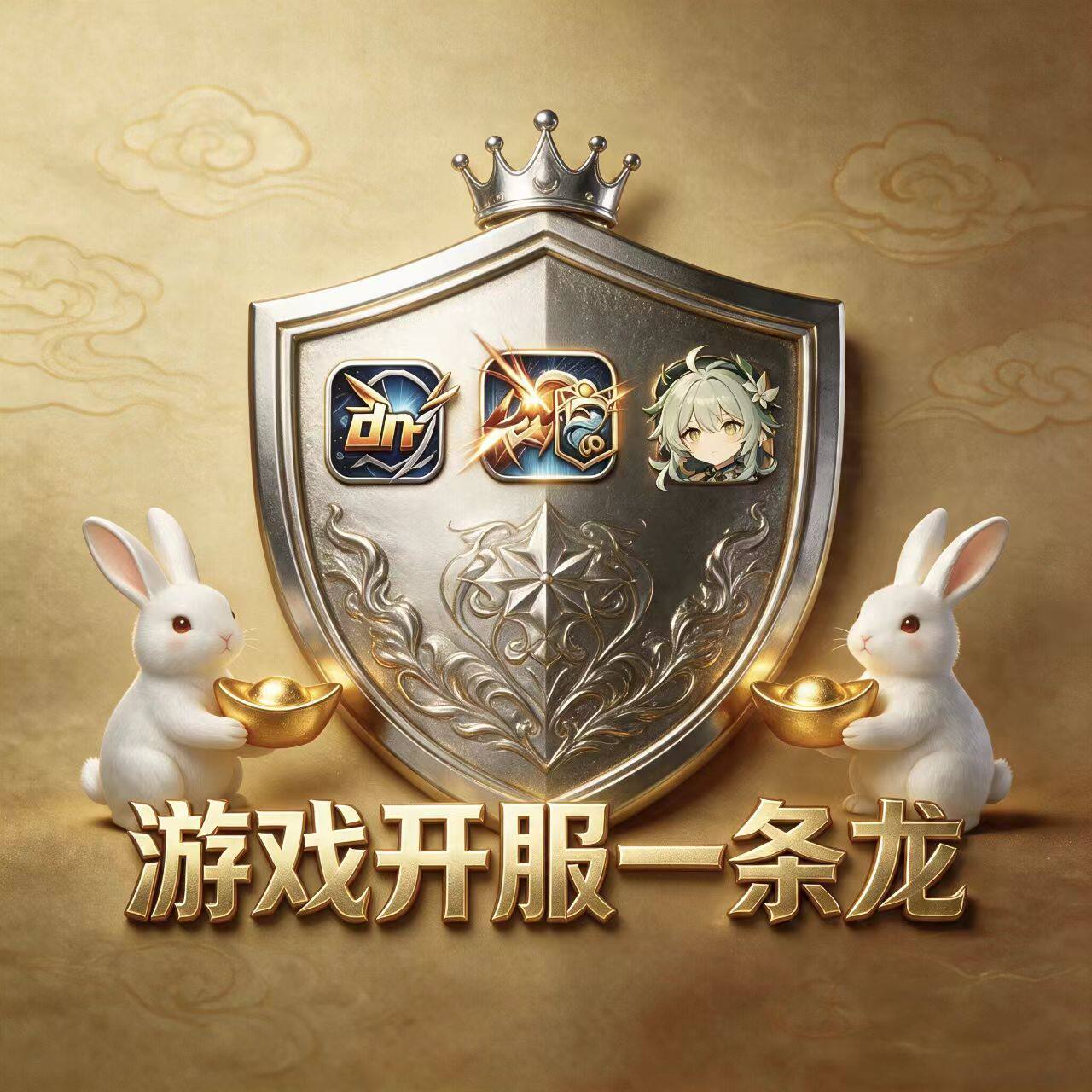 鼎鑫横版格斗开区一条龙的LOGO