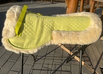 Foreign Trade Outlet Pure Wool Balanced Cushion British Saddle Cushion Sweatdrawer Accessories Shock Absorbing Cushion Racecourse Equestrian Horse