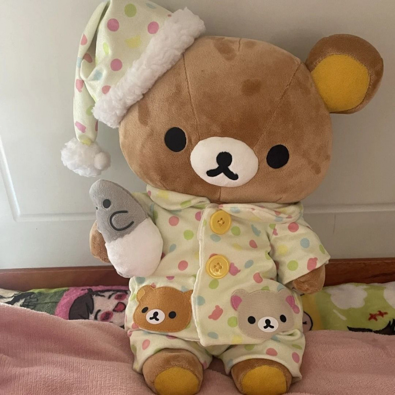 温馨陪伴：拉拉熊睡眠安抚玩具的独特魅力