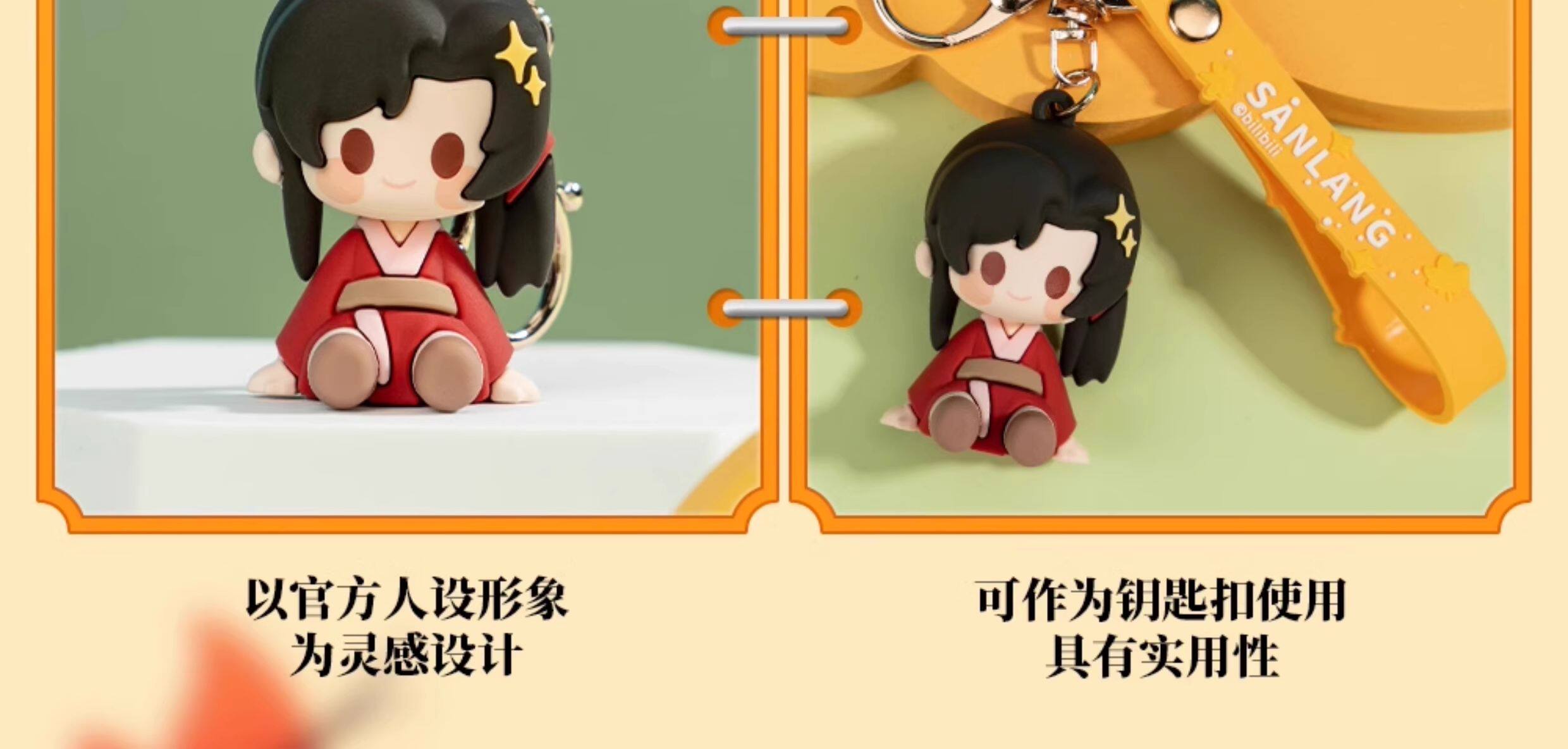 MINIDOLL TGCF finger puppet keychain detail image 10