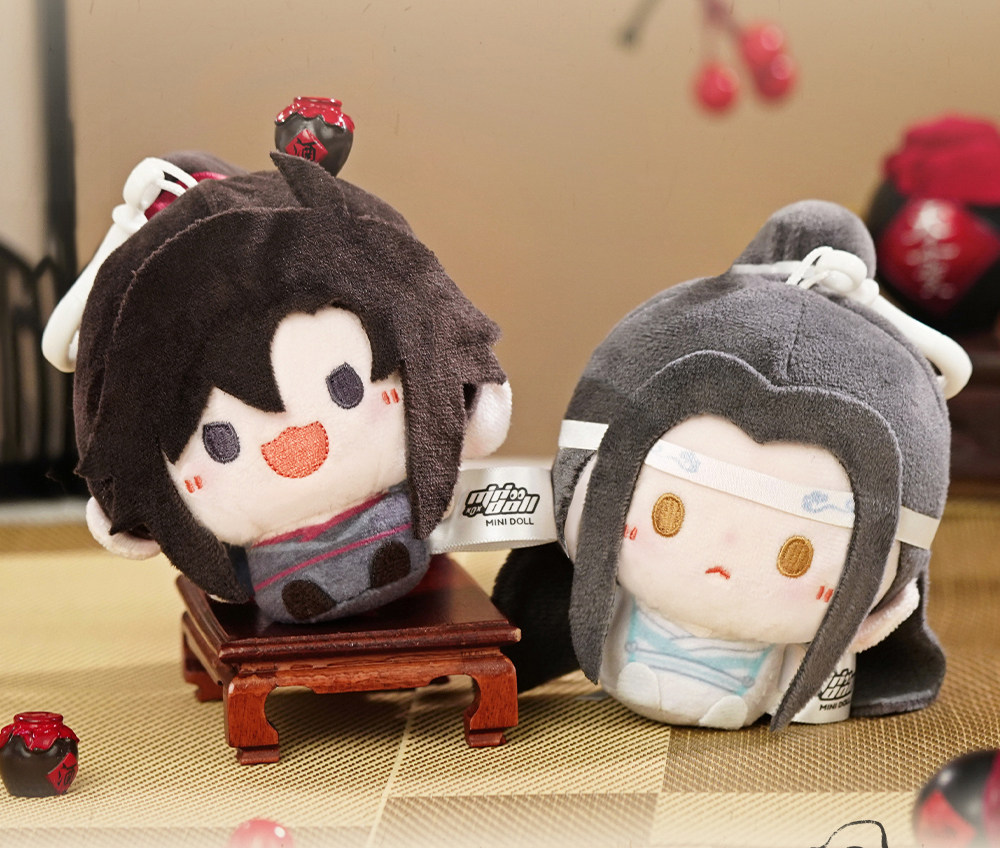 MINIDOLL Mo Dao Zu Shi round plush keychain detail image 3