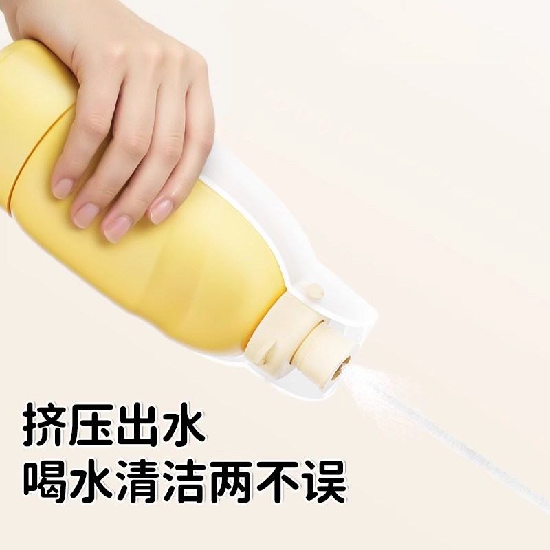 Япония MUJIQ Pet Dog Прогулочная чашка для воды с собакой, Складная переносная чашка, чашка для сопровождения домашних животных, Питьевой фонтан для кошек