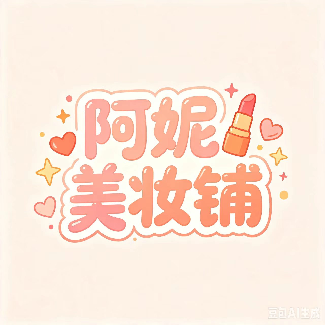 阿妮美妆购的LOGO