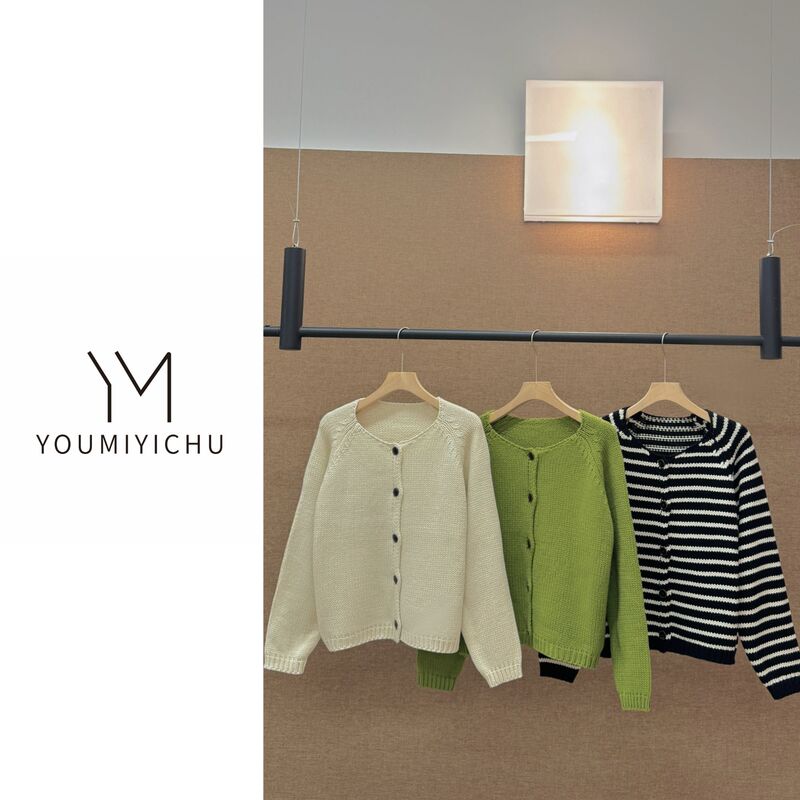 Lemon Soda "Puffy Fleece" Autumn/Winter Korean Style Lazy and Relaxed Casual Versatile Knitted Sweater 2612 Lemon Soda "Puffy Fleece" Autumn/Winter Korean Style Lazy and Relaxed Casual Versatile Knitted Sweater 2612