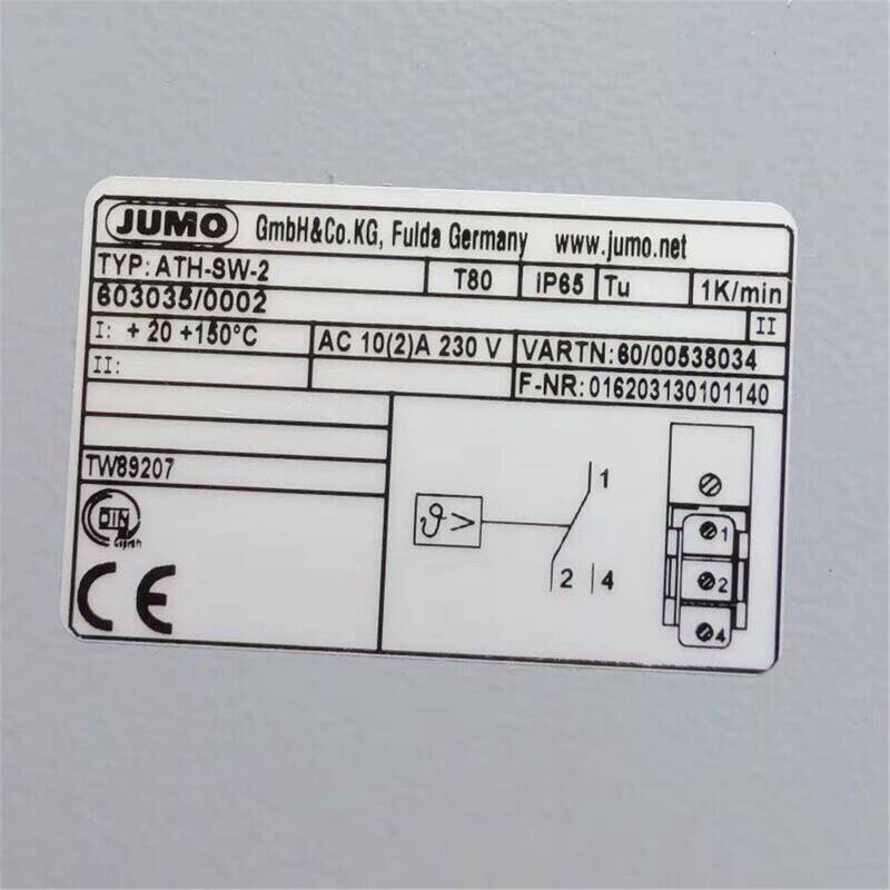 Negotiable Price Jumo 00538034 Jumo Brand New Temperature Sensor Ath-Sw