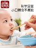 Baby Silicone Feeding Spoon for 6 Months and Above, Special for Newborns to Eat, for Feeding Water, Porridge, and Training to Eat
