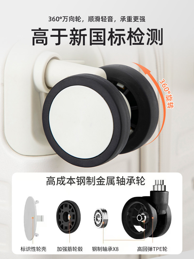 Luggage Suitcase Trolley Case for Women 2024 New Model 20inch Carry-On Suitcase 24inch Large Capacity Student Durable and Sturdy Thickened for Men