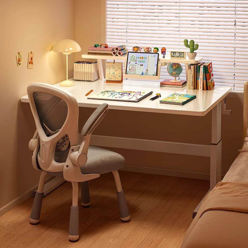 Children's study desk lift desk computer desk home desk student writing desk chair set bedroom simple table