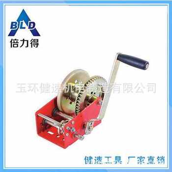 倍力得 2500磅手摇手动绞盘绞车起重工具快速手柄 卷扬机船泊工具