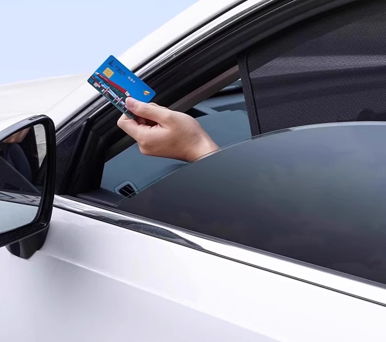 Car sunshade curtain, car window mesh, side window insulation, sun protection, magnetic UV-blocking curtain for BYD