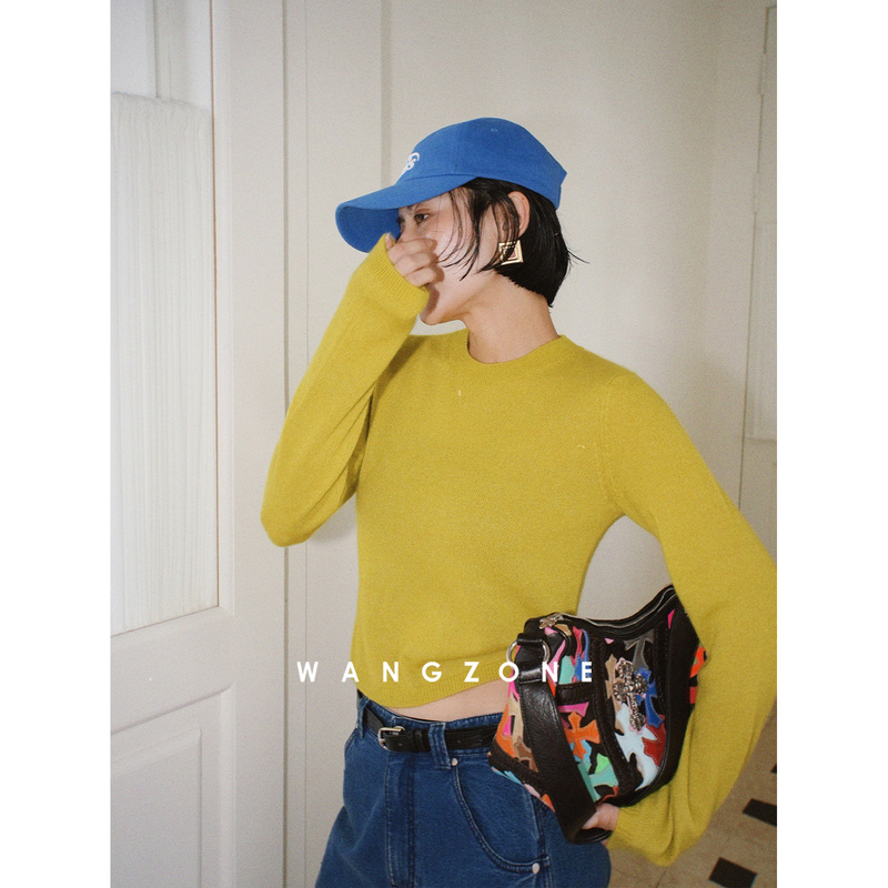 Wang Zone｜2.0 Version of Herbalife 75% Cashmere 25% White Factory Silk Luxurious Airy Soft Knit Sweater