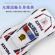 Children's Transformation Car Toy Douyin Same Electric Stunt Police Car Robot Children's Birthday Gift with Music