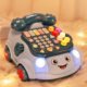 Children's Toy Phone for 1-2 Year Old Babies, Educational and Multifunctional, Simulated Landline Phone for Boys and Girls