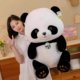 Authentic Panda Plush Toy, Realistic and Cute, Giant Panda Stuffed Animal, Gift for Boys and Girls on Their Birthdays