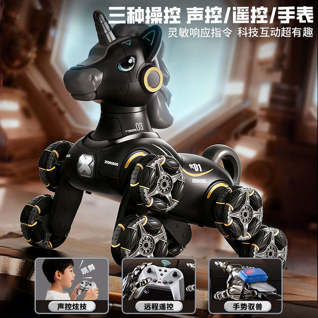 2025 New Model Intelligent Robot Horse Children's Toy Artificial Robot for Primary School Students Boys and Girls New Year Birthday Gift