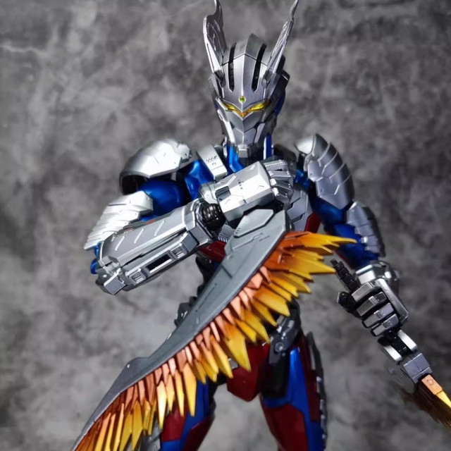 Ultimate Mecha Gold Shining Zero Multi-Joint Movable Transformable Action Figure Model Toy Boy's New Year Gift