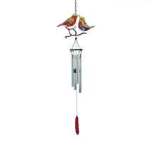 European and American aluminum tube bird wind chime metal music wind chime home garden creative hanging commemorative gift bell