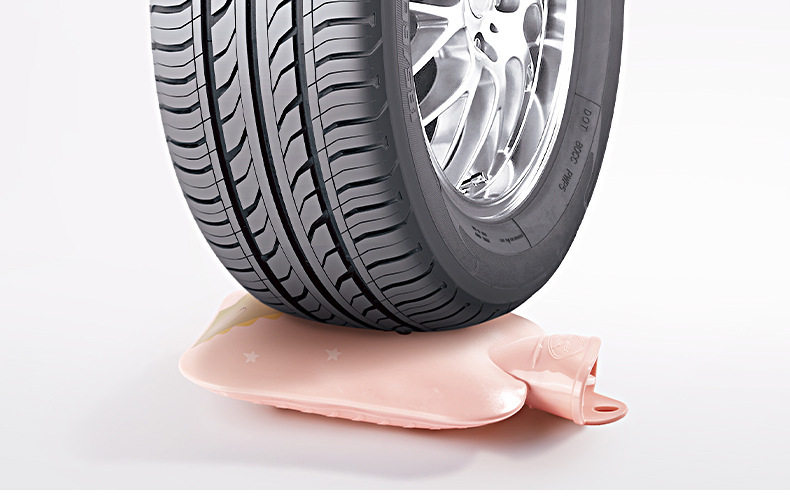 FaSoLa Life 灌水热水袋 中号卡通绿色 900ml 1件 毛绒暖手宝