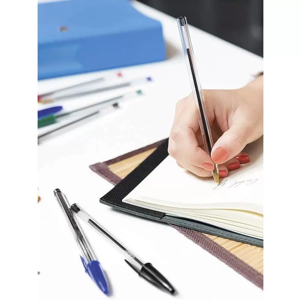 Bic Cristal 1.0 1.2 мм Xtra Bold 1.6 мм шариковая ручка кристаллическая шариковая ручка