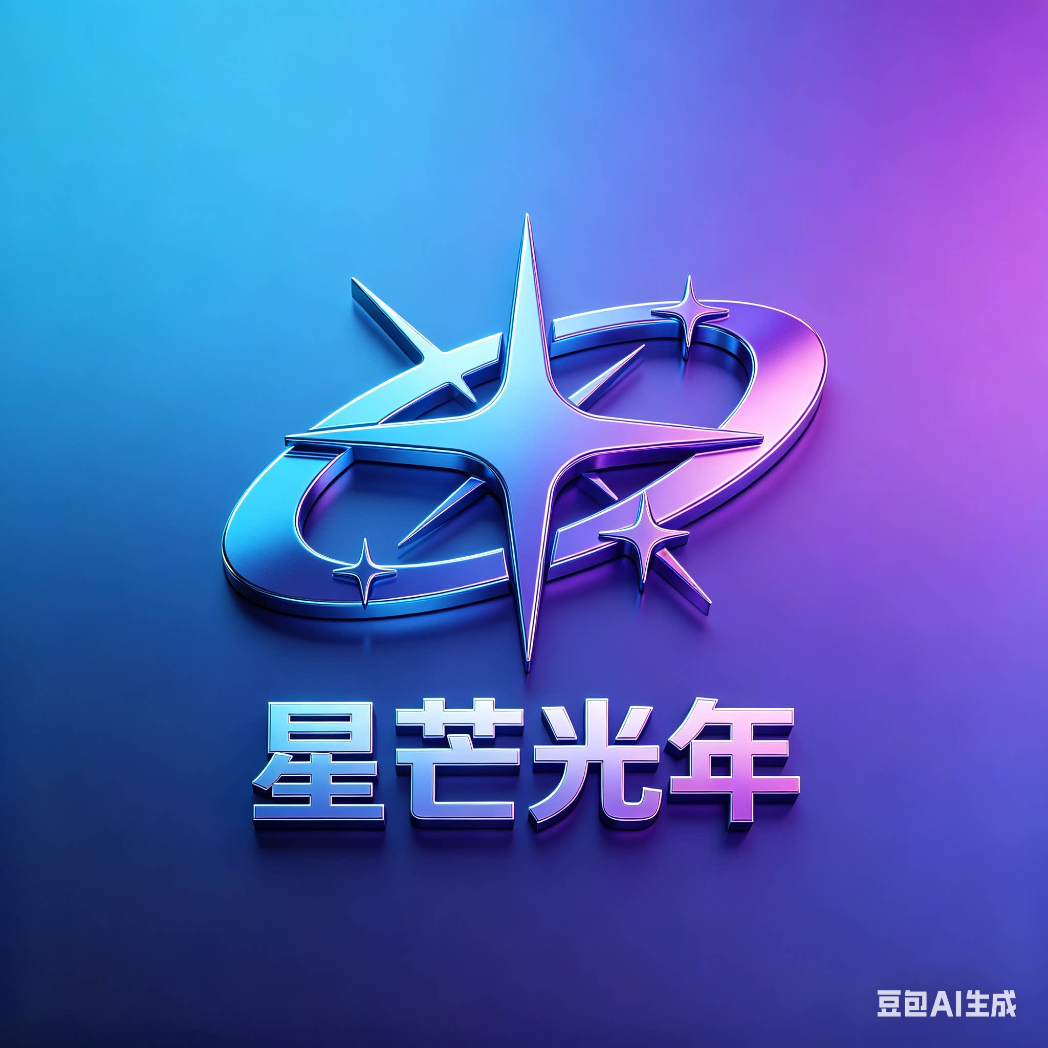 星芒光年数码的LOGO
