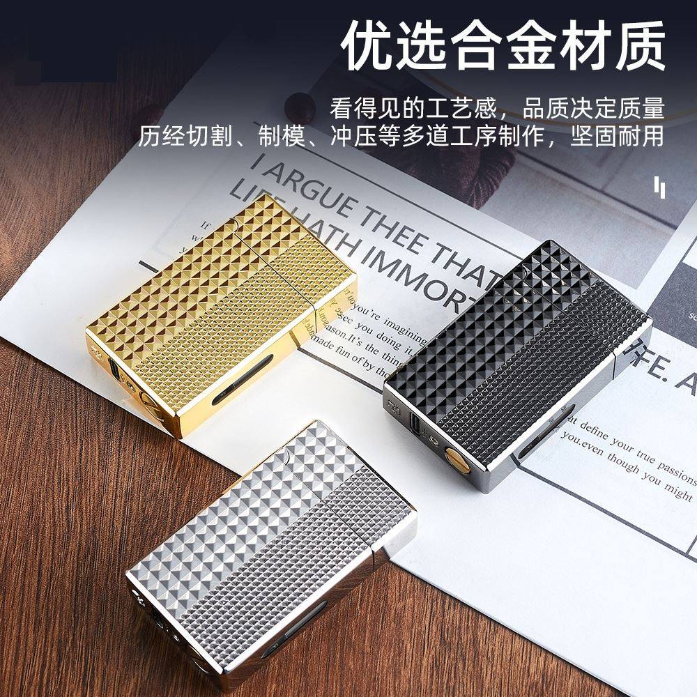 Finger Snap Lighter Paris Nail Retro Sound Sensor Voice-Activated Smart Lighter Metal Wear-Resistant Oil-Electric Hybrid