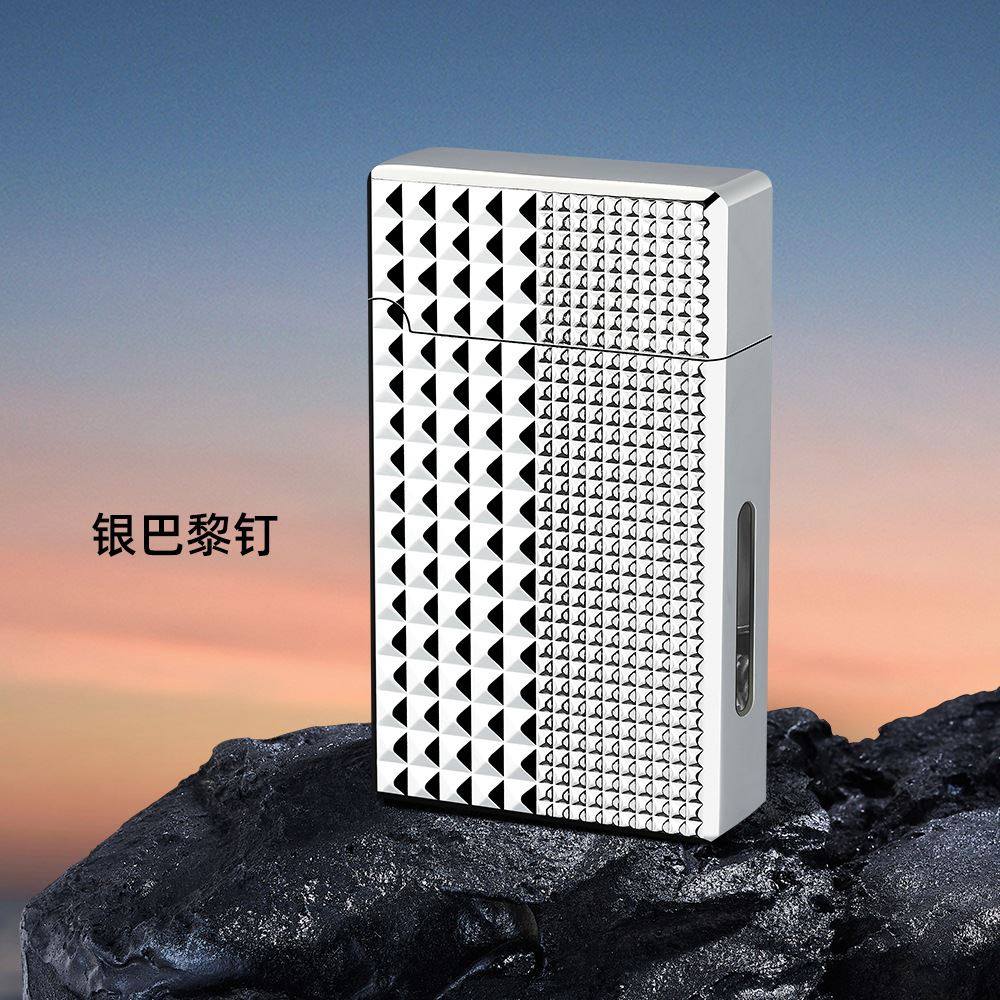 Finger Snap Lighter Paris Nail Retro Sound Sensor Voice-Activated Smart Lighter Metal Wear-Resistant Oil-Electric Hybrid