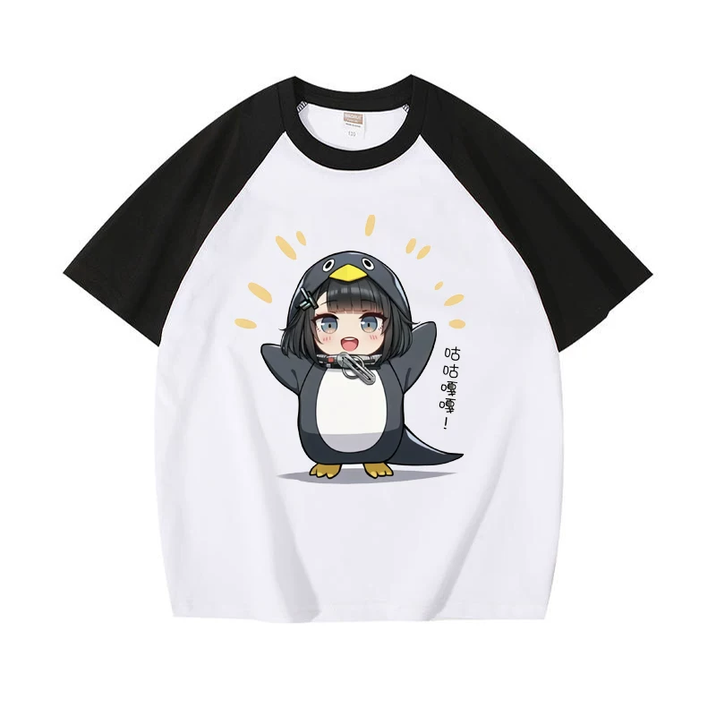 Cotton children's T-shirt for students, for teenagers, custom-made
