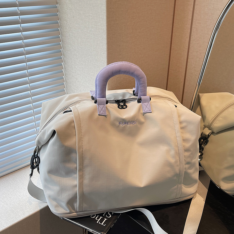 Large-Capacity Lightweight Travel Bag for Women, Handbag, Crossbody Bag, Luggage Bag, Sports Fitness Bag, Portable Luggage Bag for Men