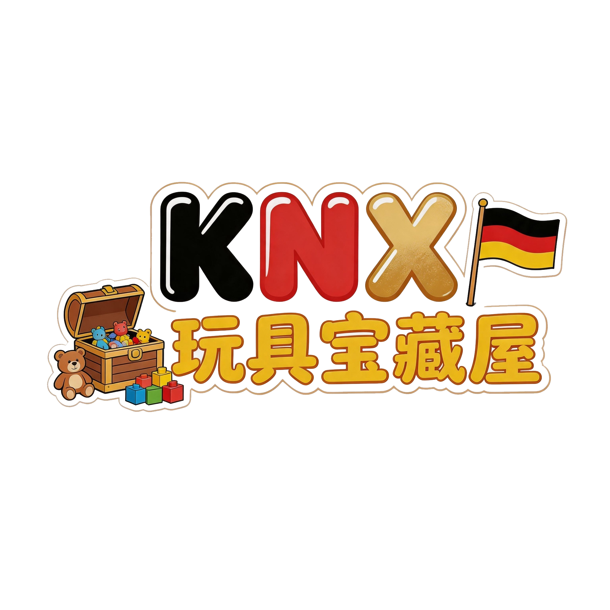 knx玩具宝藏屋企业店的LOGO
